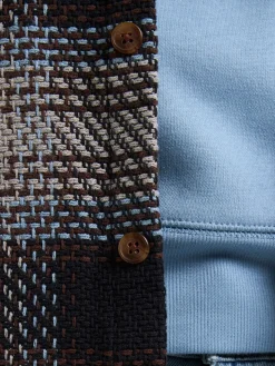 Men Shirt Long Sleeve Check