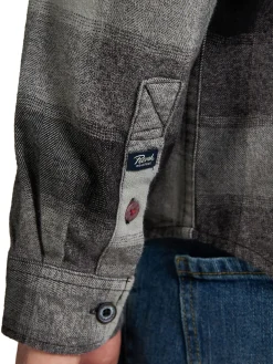 Men Shirt Long Sleeve Check