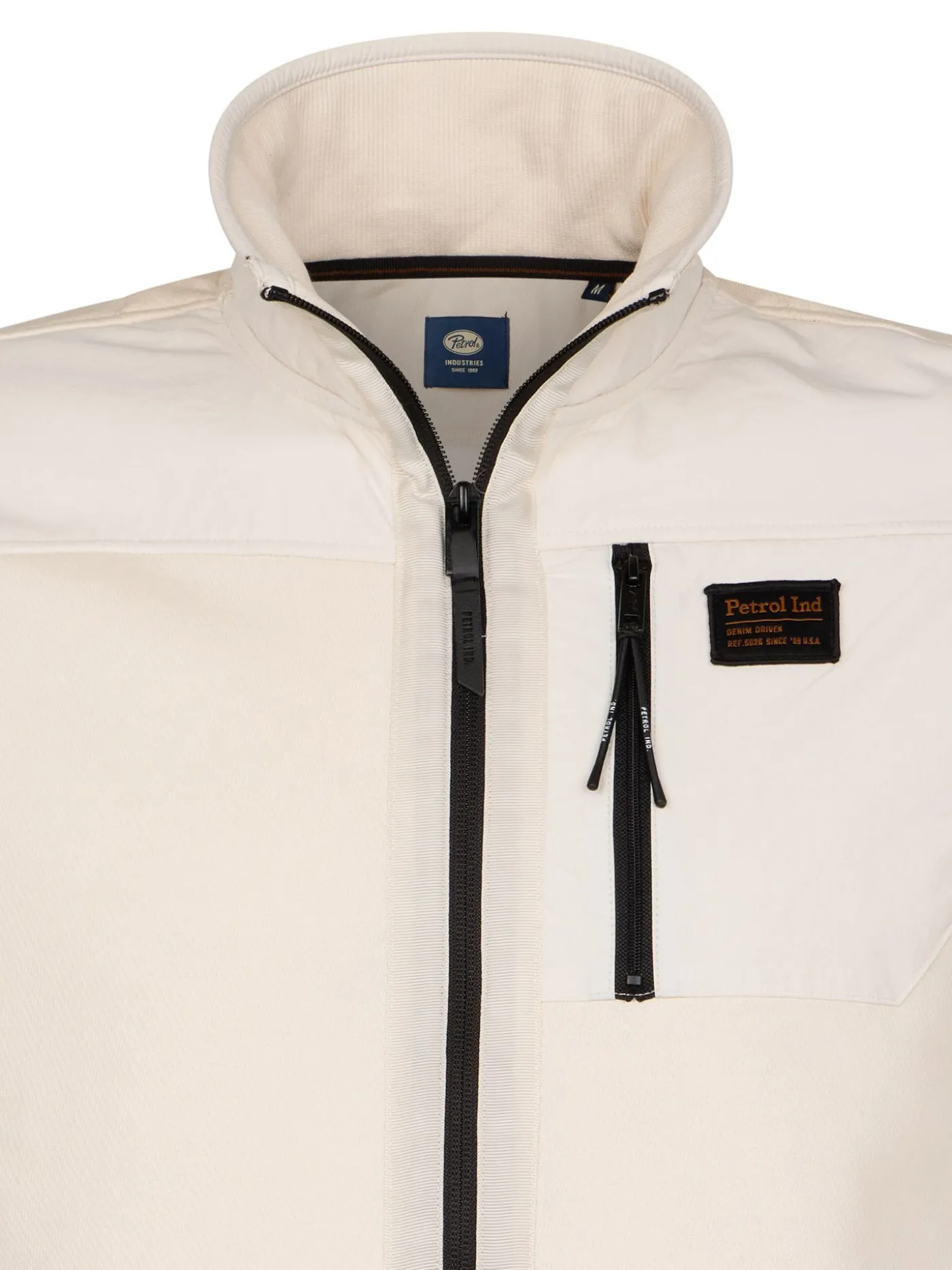 Men Sweater Collar Zip