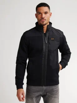 Men Sweater Collar Zip