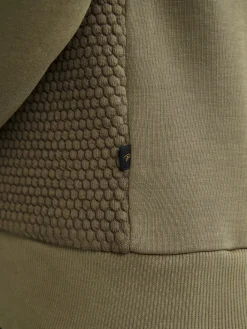 Men Sweater Collar Zip