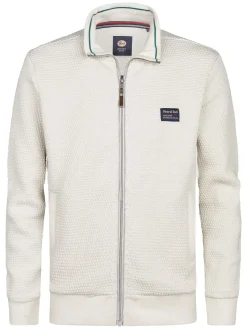 Men Sweater Collar Zip