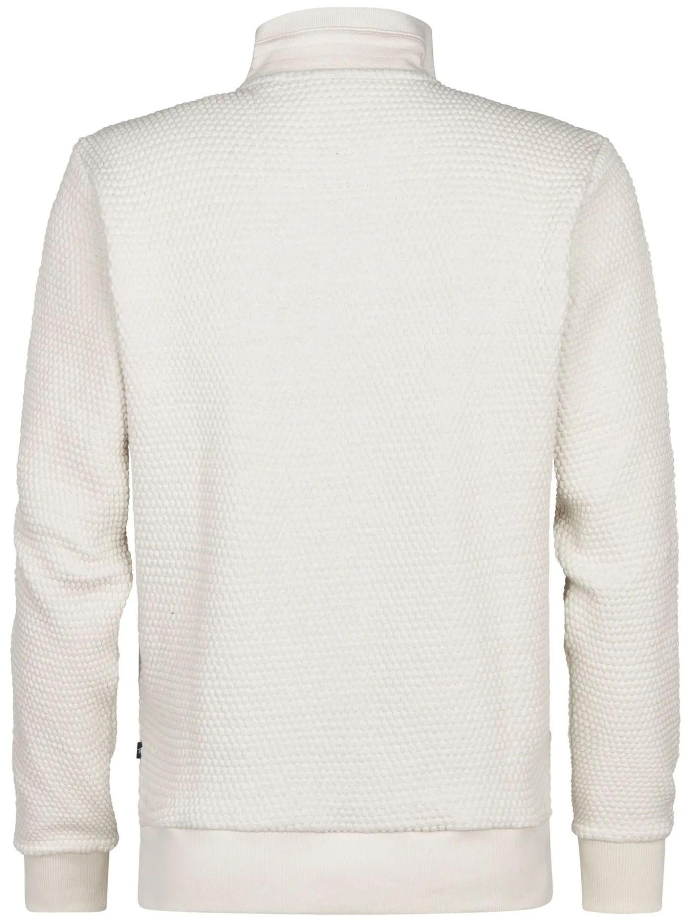 Men Sweater Collar Zip