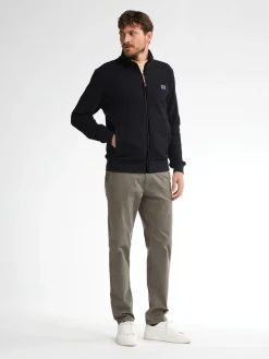 Men Sweater Collar Zip