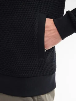 Men Sweater Collar Zip