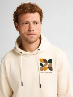 Men Sweater Hooded Print