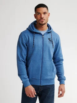 Men Sweater Hooded Zip