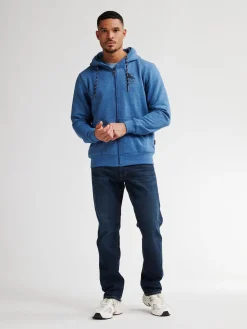 Men Sweater Hooded Zip