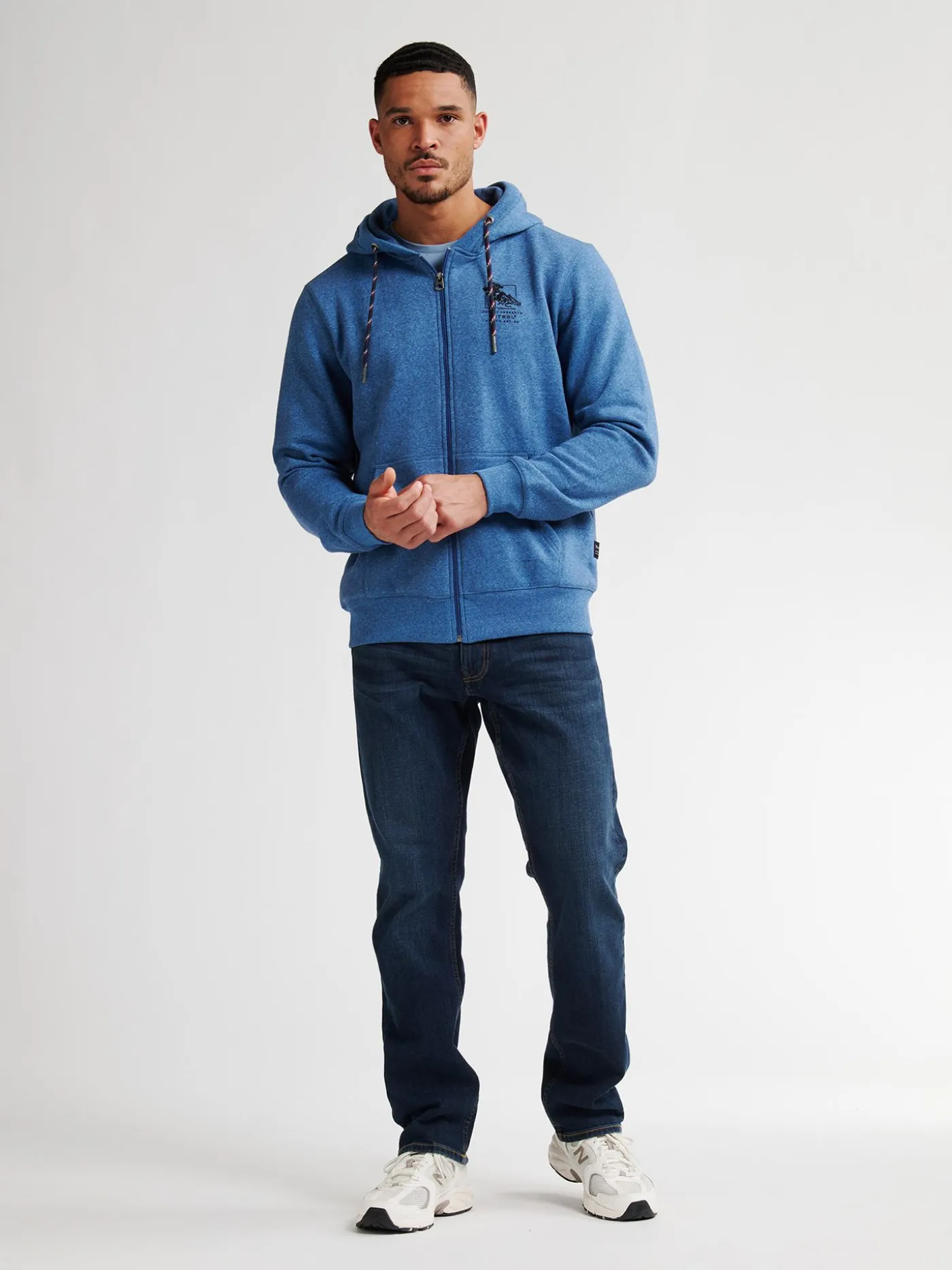 Men Sweater Hooded Zip