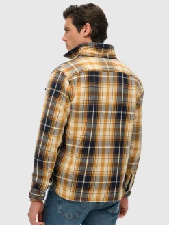 Merchant heavy checked shirt
