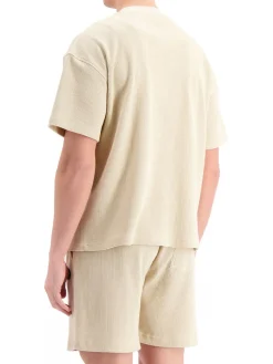 Monogram waffle t-shirt