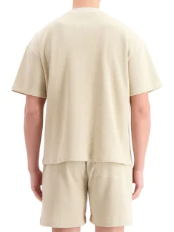 Monogram waffle t-shirt