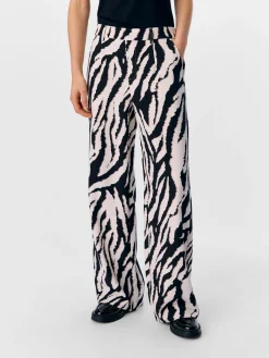 OBJALBA LISA WIDE PANT PRINT NOOS