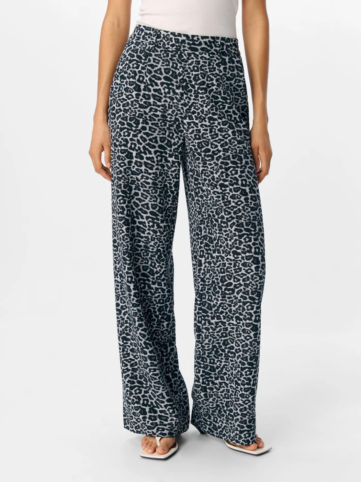 OBJALBA LISA WIDE PANT PRINT NOOS