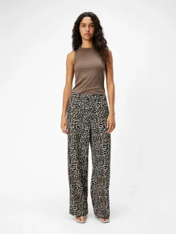 OBJALBA LISA WIDE PANT PRINT NOOS