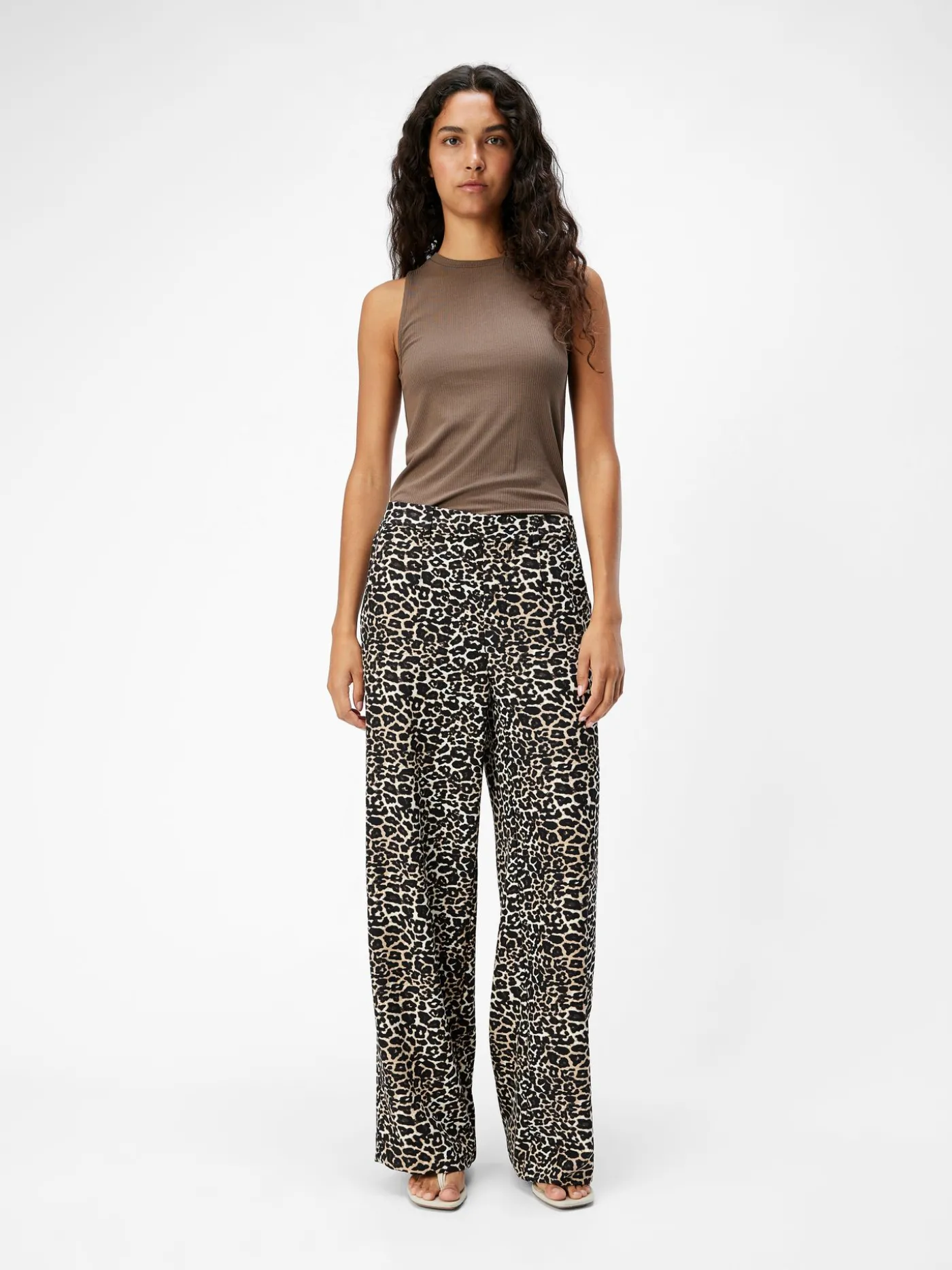OBJALBA LISA WIDE PANT PRINT NOOS