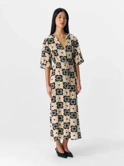 OBJELLA RE 2/4 MIDI DRESS 138