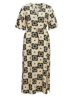 OBJELLA RE 2/4 MIDI DRESS 138