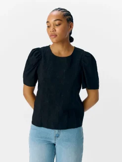 OBJILLY S/S RE O-NECK TOP 138