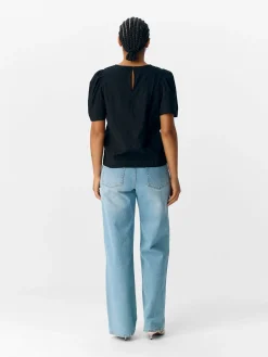 OBJILLY S/S RE O-NECK TOP 138