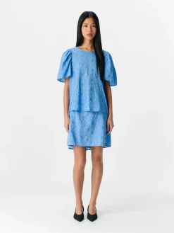 OBJILLY S/S RE O-NECK TOP 138