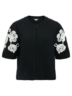 OBJJANE 2/4 RE KNIT CARDIGAN 140