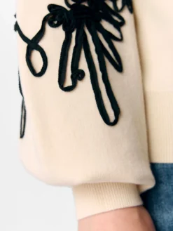 OBJJOANA L/S KNIT PULLOVER REP