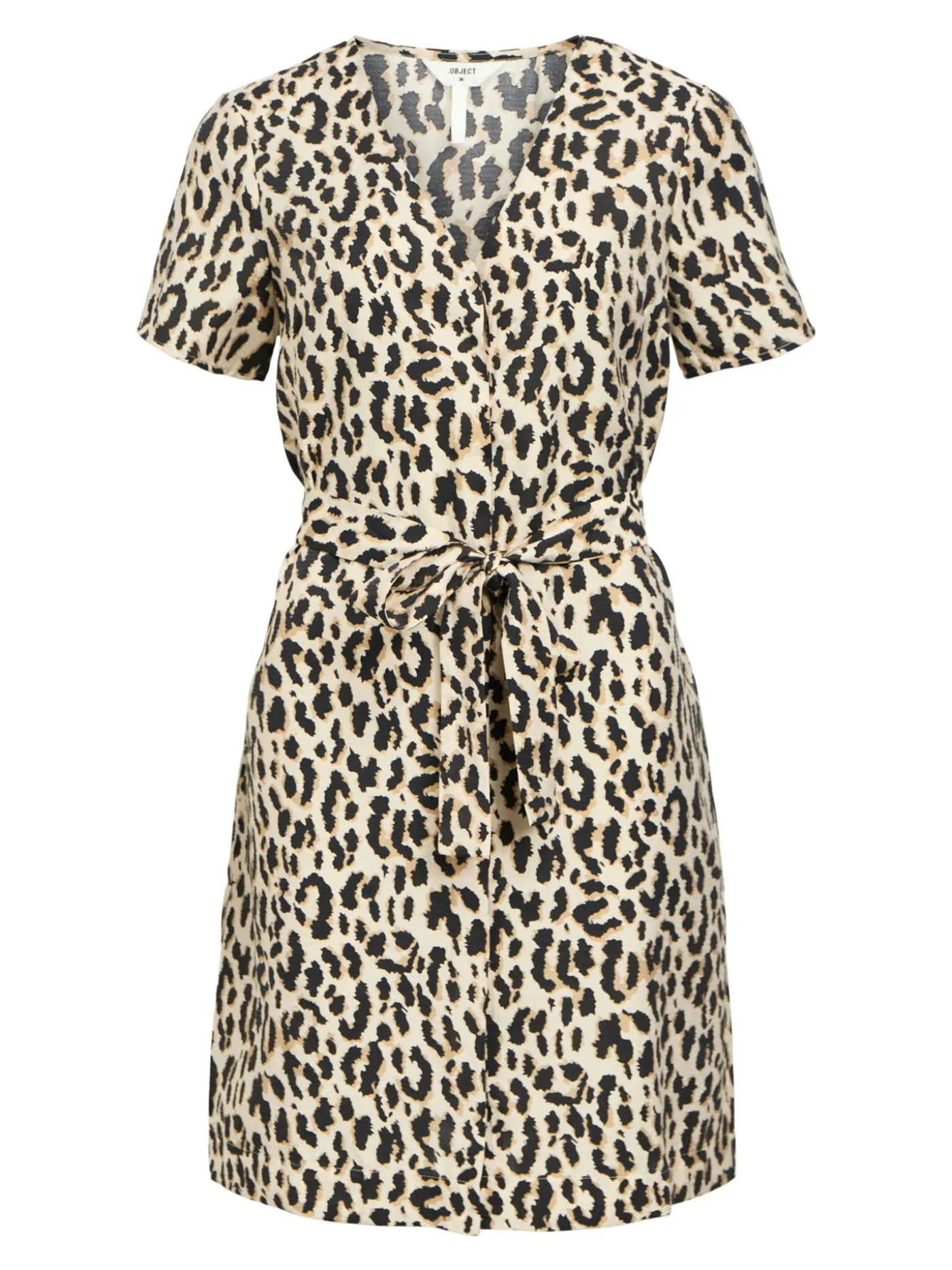 OBJKARINA S/S RE SHORT DRESS NOOS