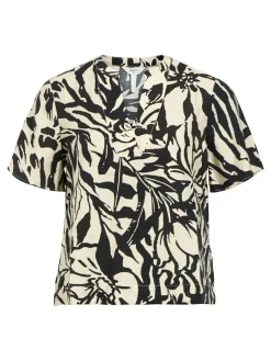 OBJKARINA S/S RE V-NECK TOP NOOS