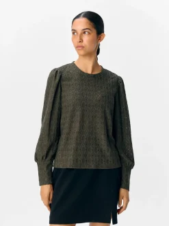 OBJLAILA L/S RE TOP NOOS