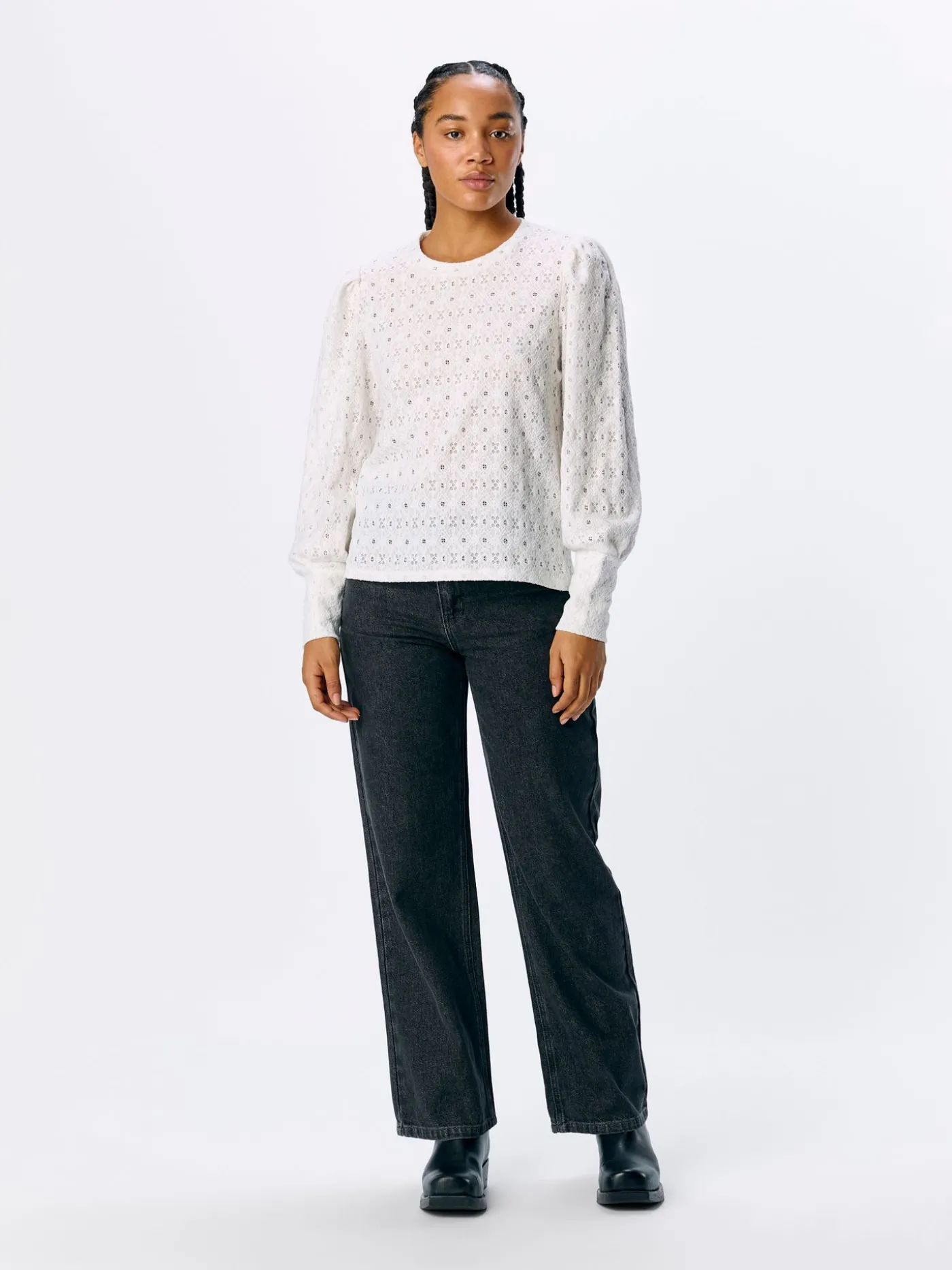 OBJLAILA L/S RE TOP NOOS