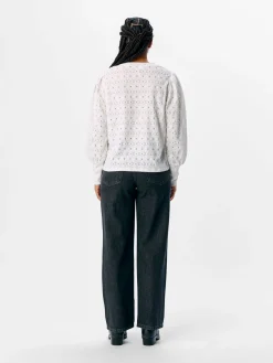 OBJLAILA L/S RE TOP NOOS