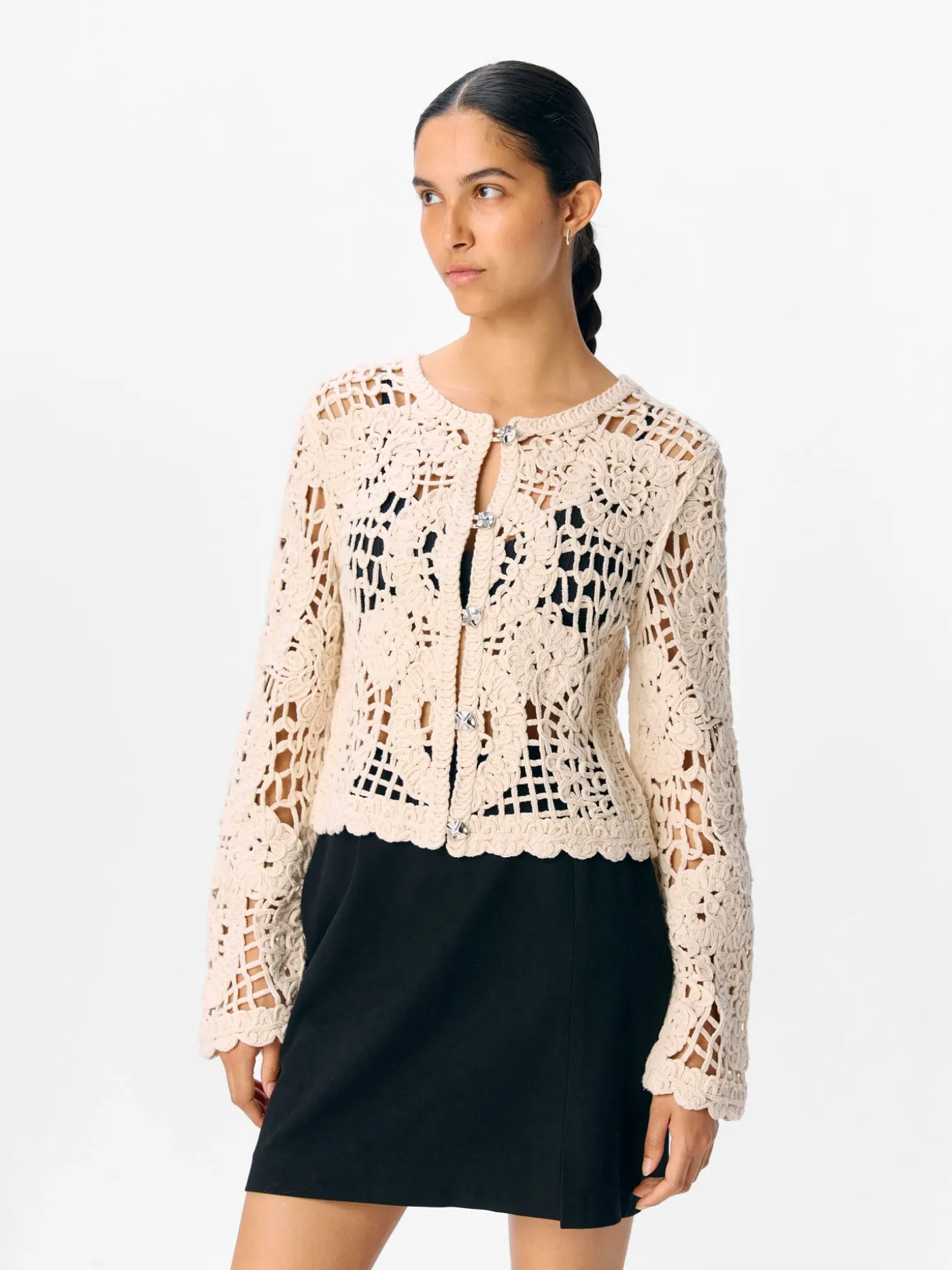 OBJLIZZA KNIT REG L/S CARDIGAN CC3