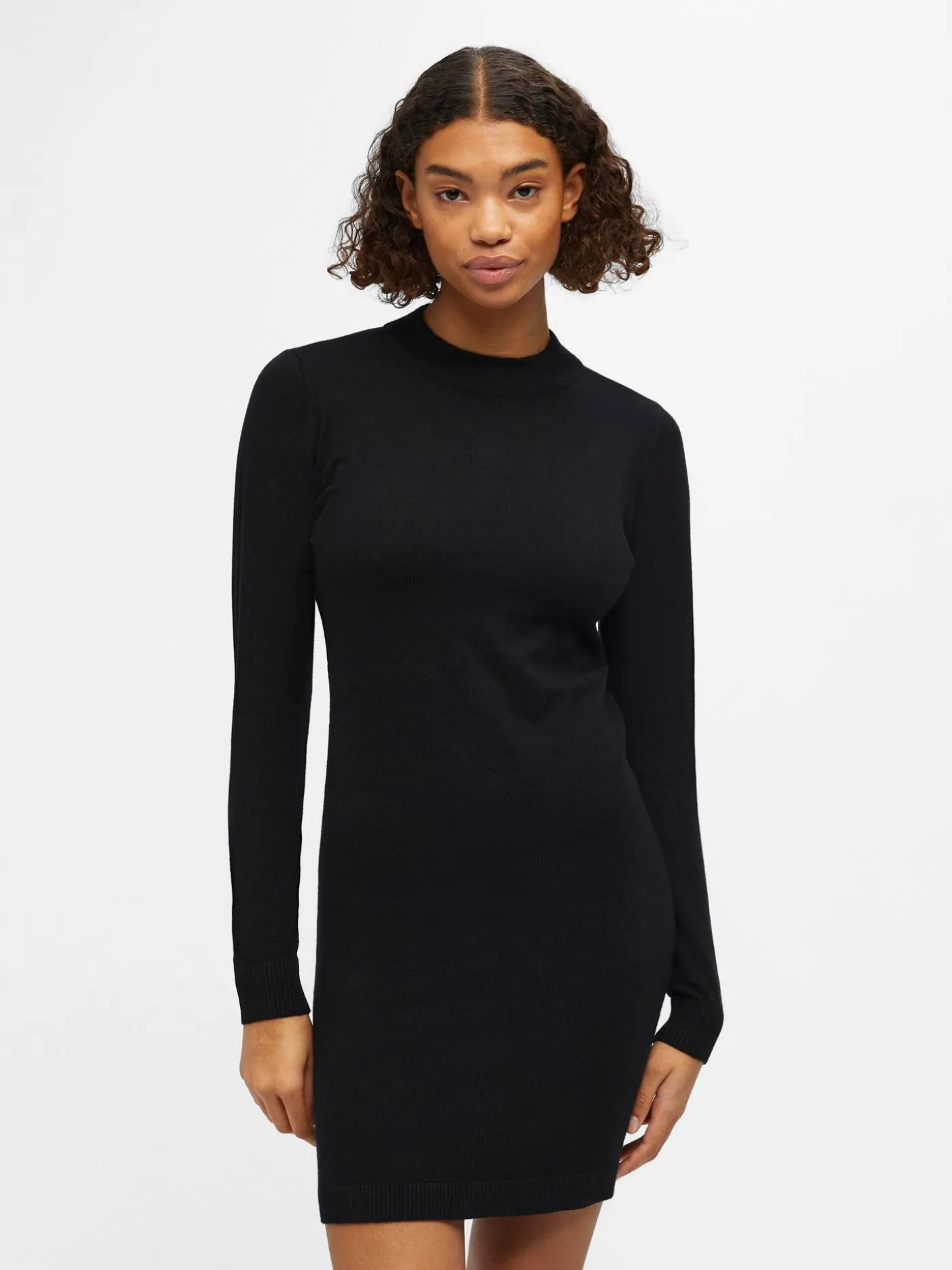 OBJTHESS L/S KNIT DRESS NOOS
