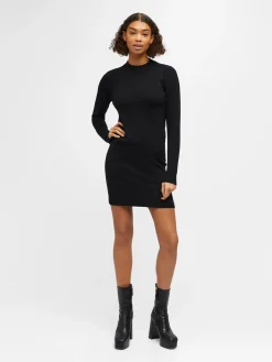 OBJTHESS L/S KNIT DRESS NOOS