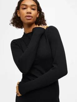 OBJTHESS L/S KNIT DRESS NOOS