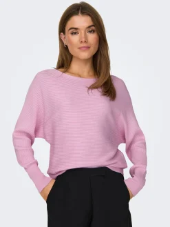 ONLADALINE L/S SHORT PULLO KNT NOOS