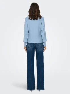 ONLADALINE L/S SHORT PULLO KNT NOOS