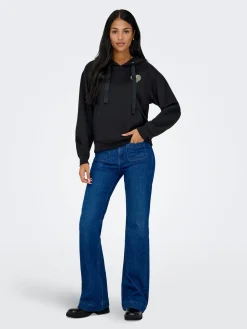 ONLALINA LIFE L/S PRINT HOOD SWT