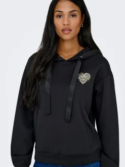 ONLALINA LIFE L/S PRINT HOOD SWT