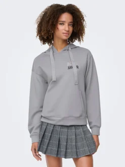 ONLALINA LIFE L/S PRINT HOOD SWT