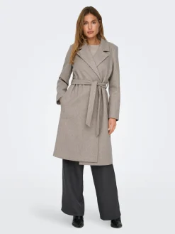 ONLALVILDA LIFE WRAP COAT OTW NOOS
