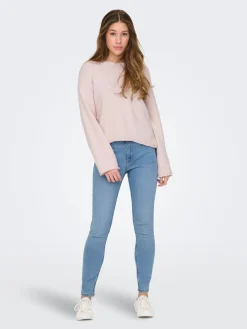 ONLALVILDA LS O-NECK CC KNT