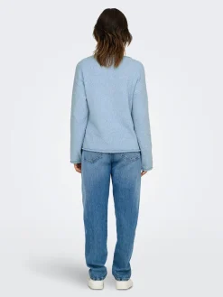 ONLALVILDA LS O-NECK CC KNT