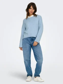 ONLALVILDA LS O-NECK CC KNT