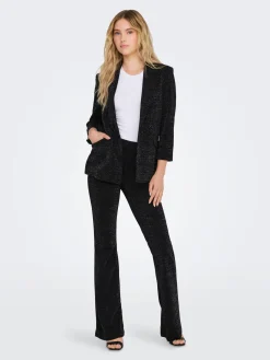 ONLALYA L/S FITTED GLIT BLAZER TLR