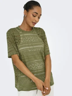 ONLANIRI S/S O-NECK TOP JRS