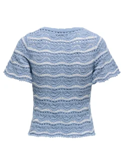 ONLANNASOFIA LIFE SS STRIPE O-NECK