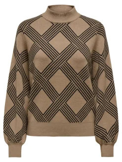 ONLANNY LS JQ O-NECK CS KNT