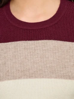 ONLATIA L/S STRIPE PULLOVER KNT NOO